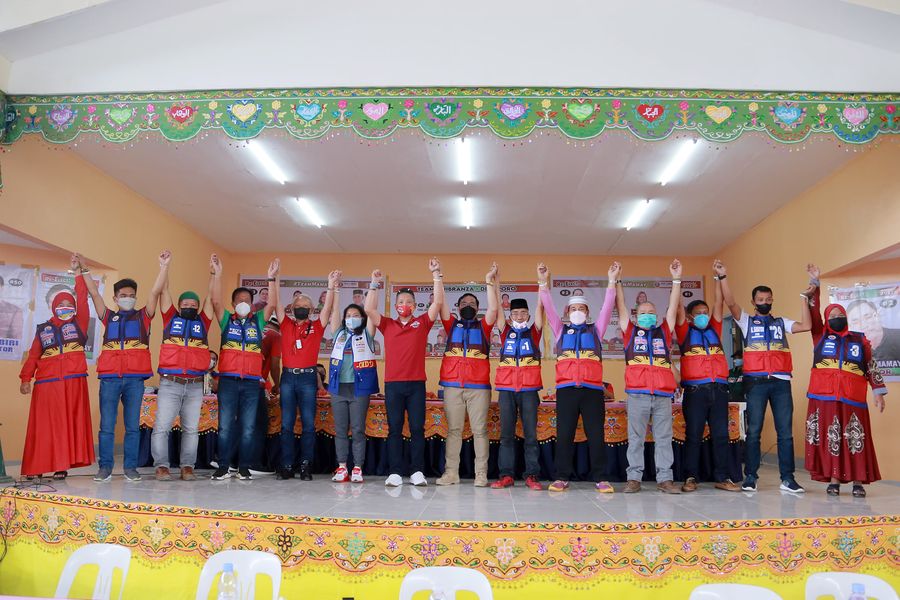 Team Quibranza-Dimaporo leads proclamation rally of local bets in Nunungan